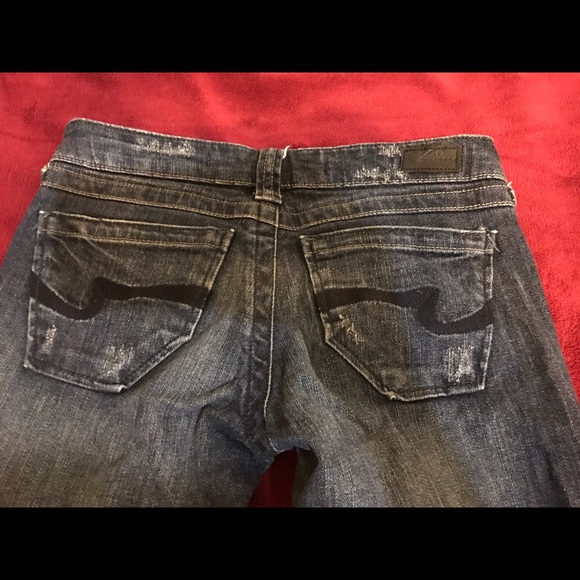Refuge Jeans Size 1 Short Dark Wash Jeans EUC - Picture 5 of 8